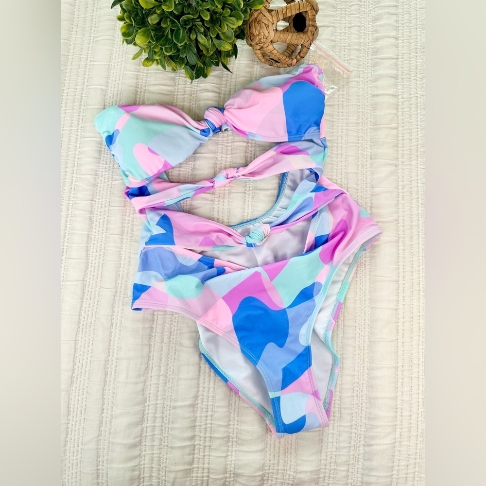 Anthropologie Kikirio Desert Oasis One Piece Women’s Swimsuit Size Size Medium - Picture 5 of 11